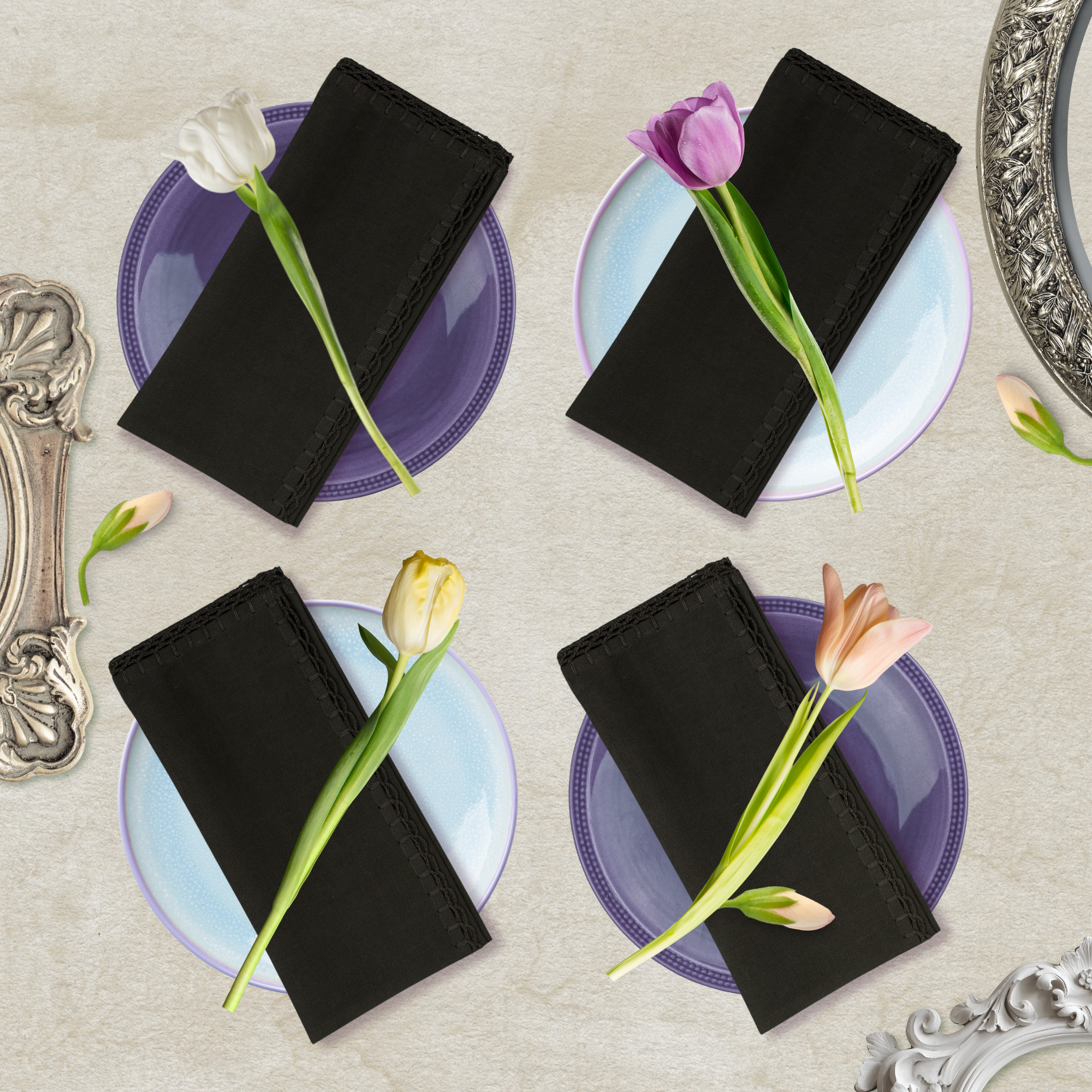 Linen Chicane Napkin