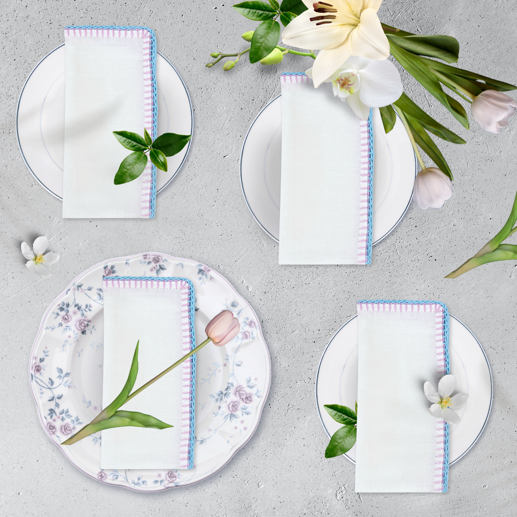 Linen Chicane Napkin