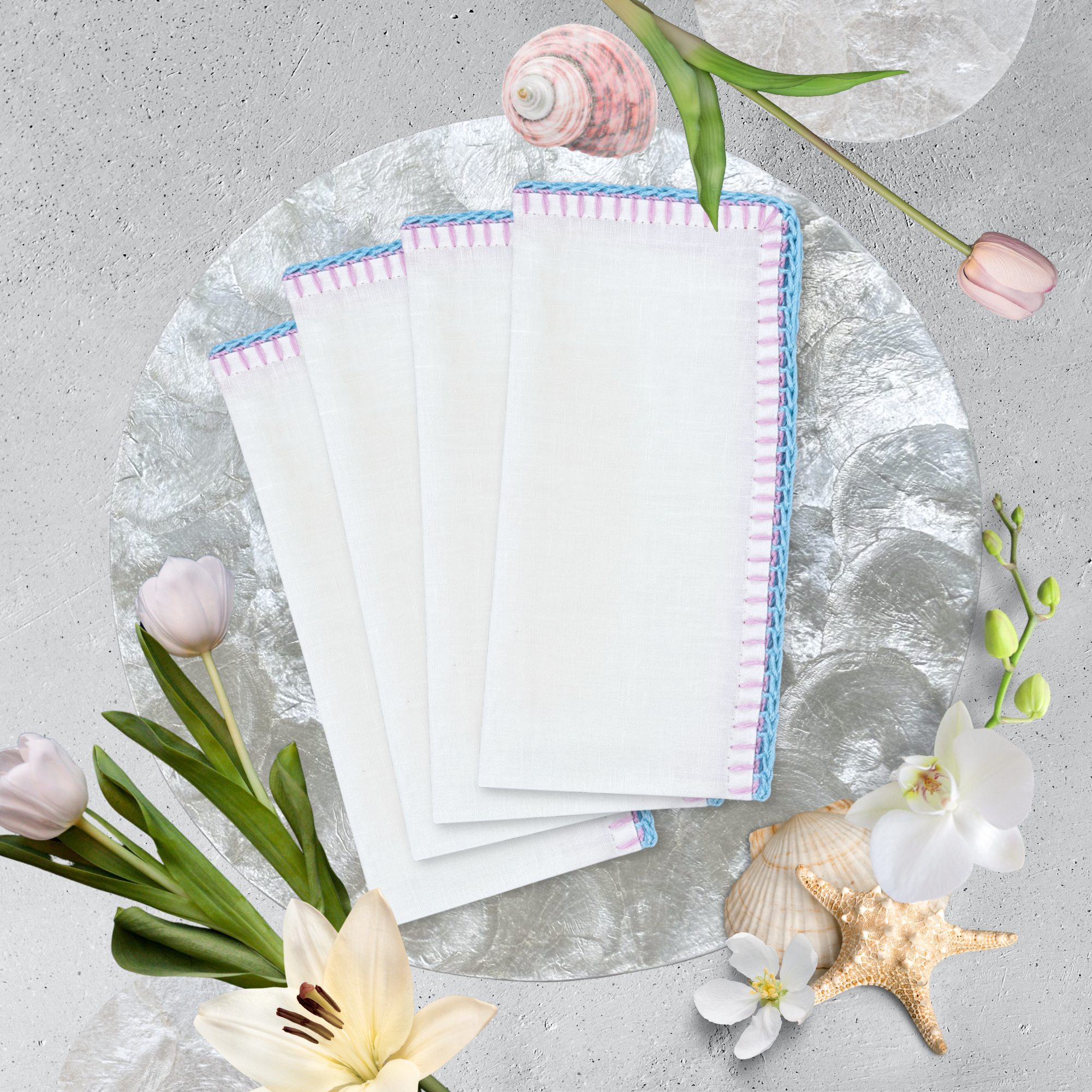 Linen Chicane Napkin