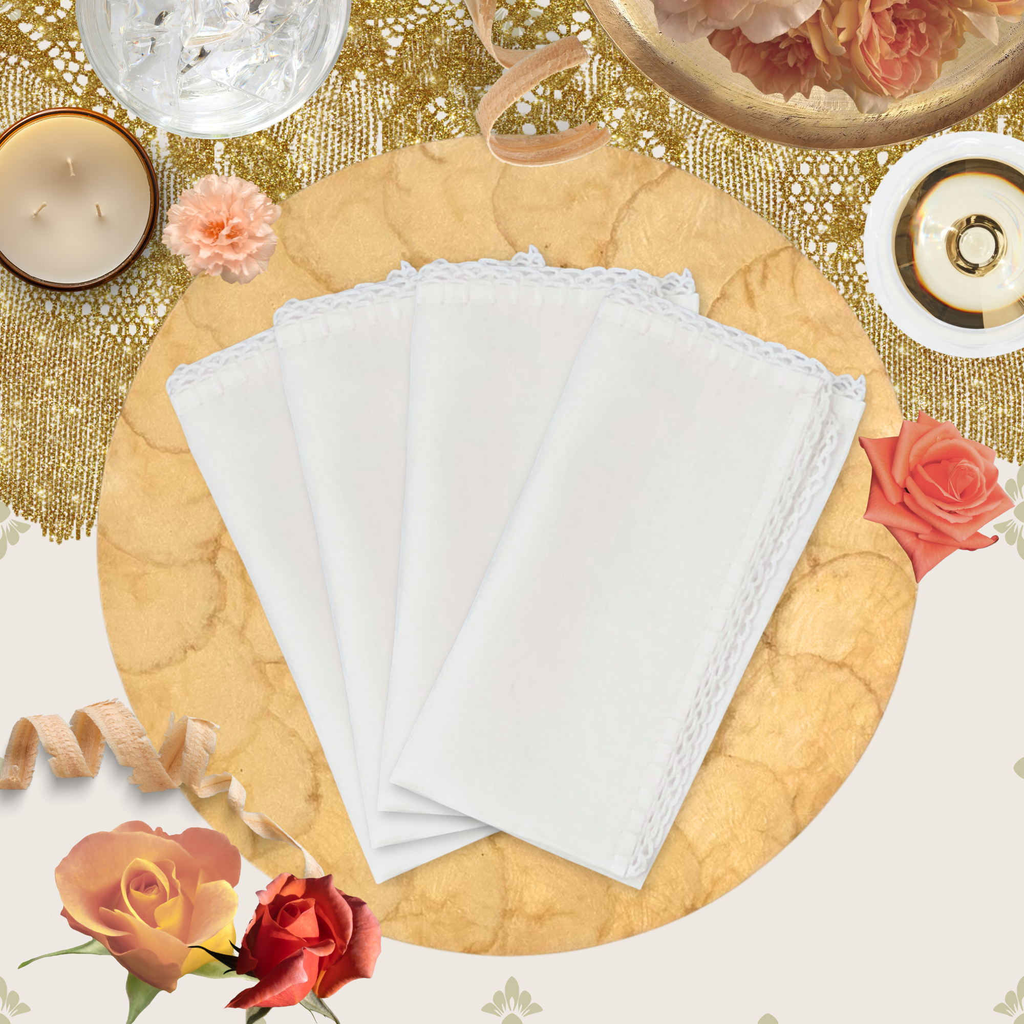 Linen Chicane Napkin