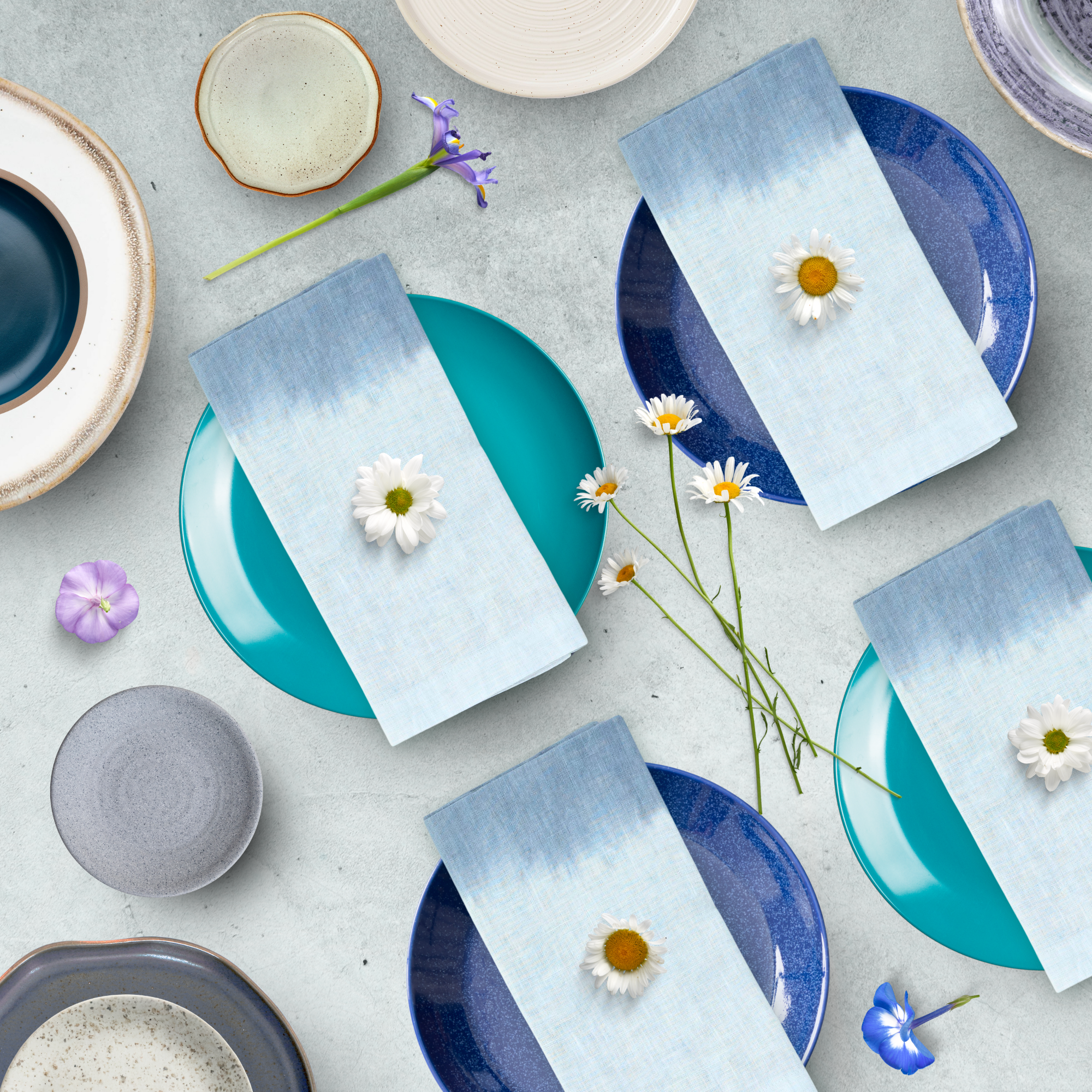 Two-Tone Dippy Napkin