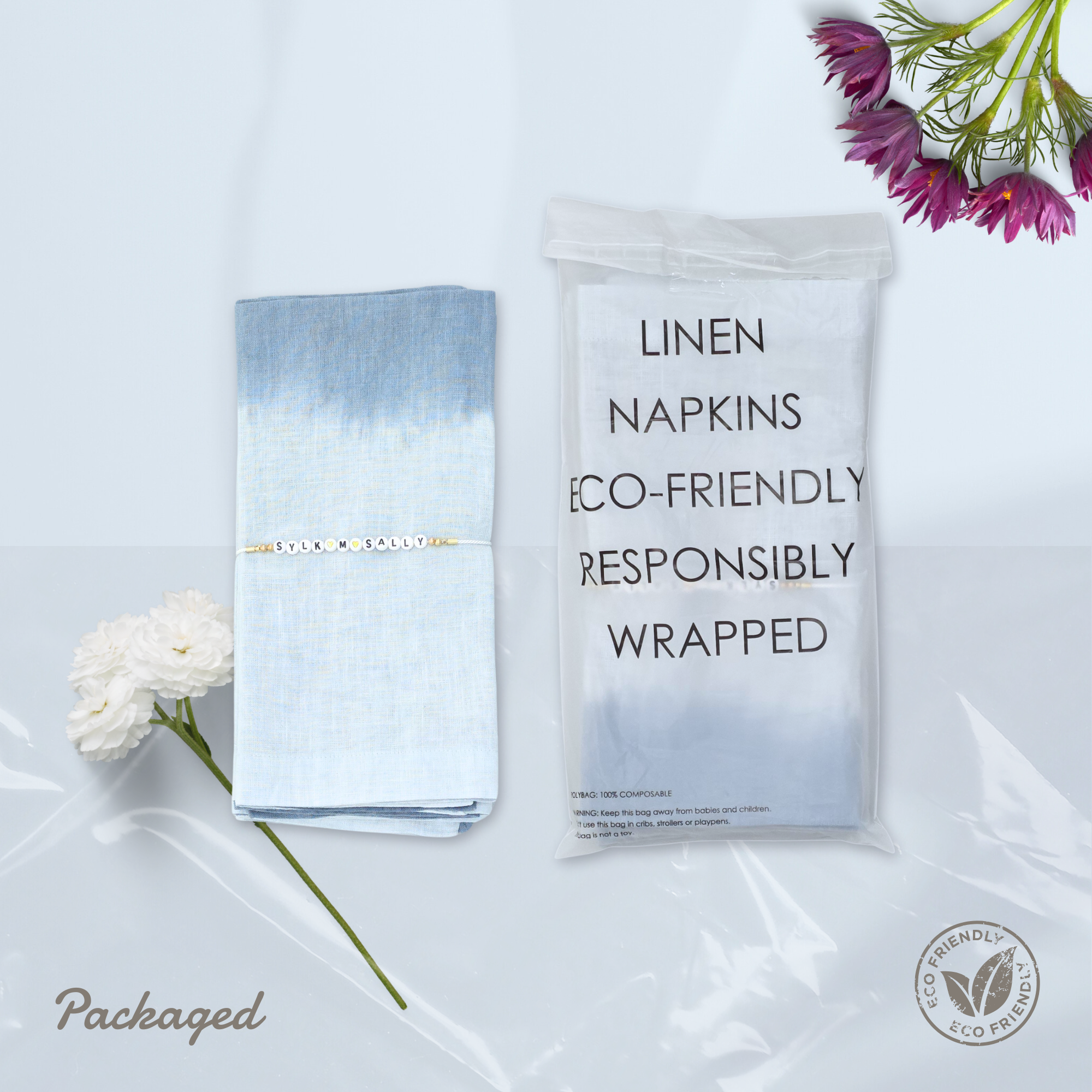 Two-Tone Dippy Napkin