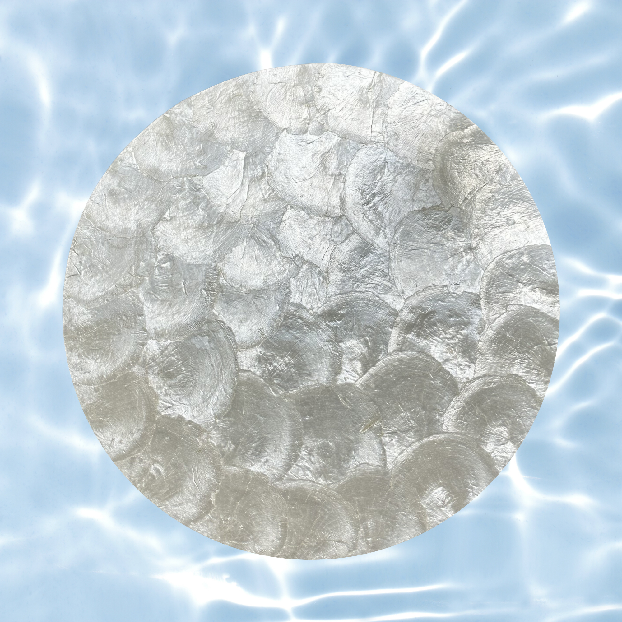 Pearl Capiz Plate Charger