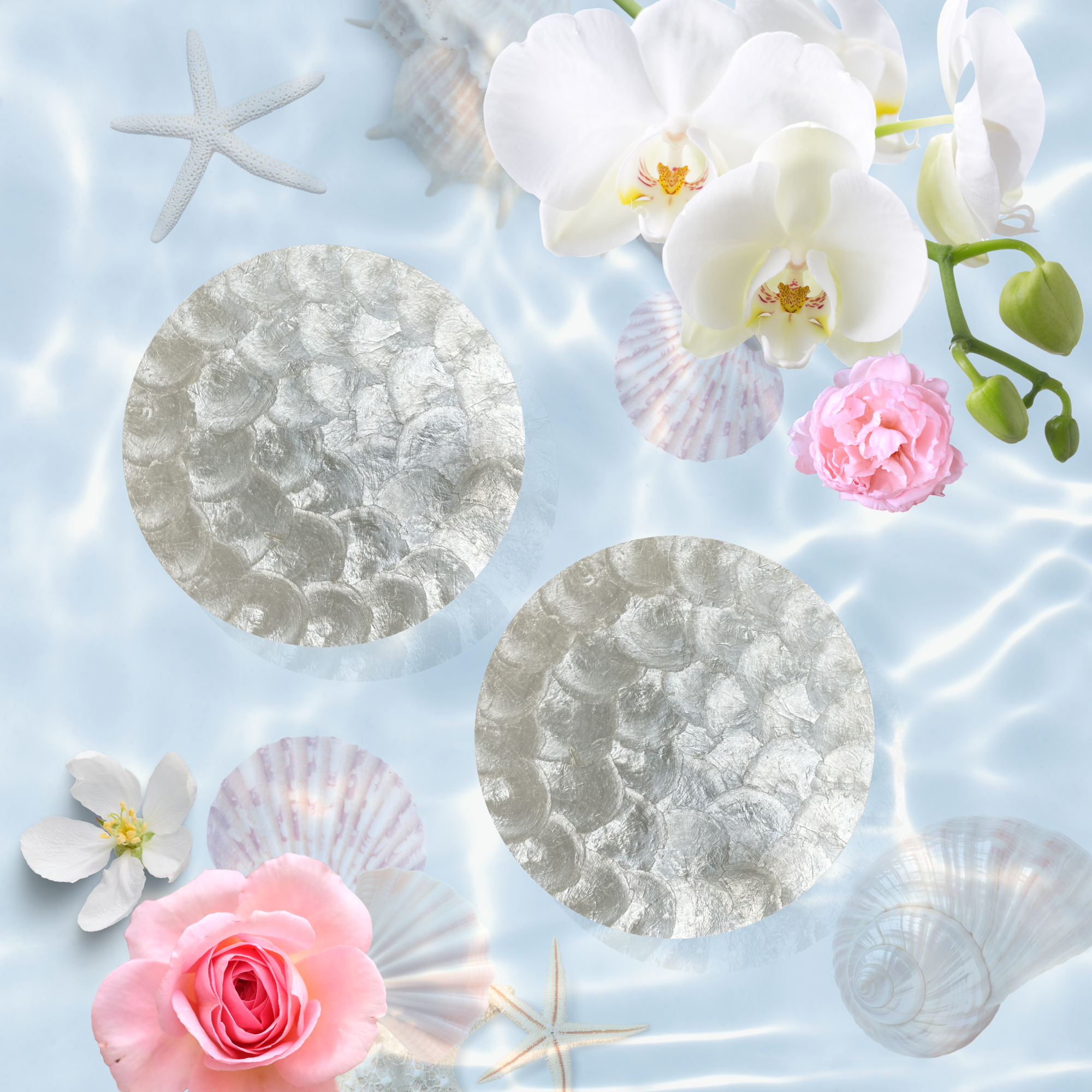 Pearl Capiz Plate Charger