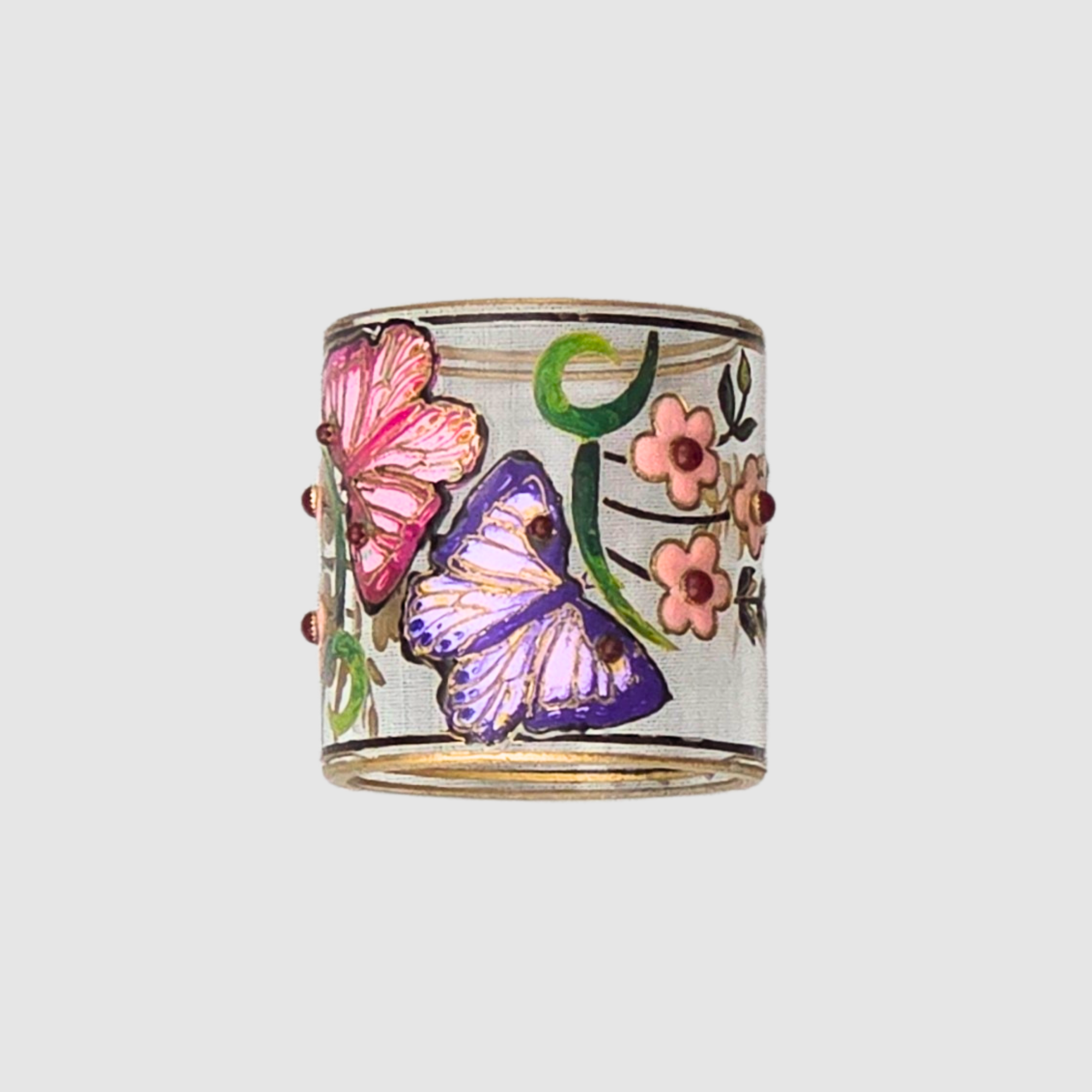 Butterfly Crystal Napkin Ring