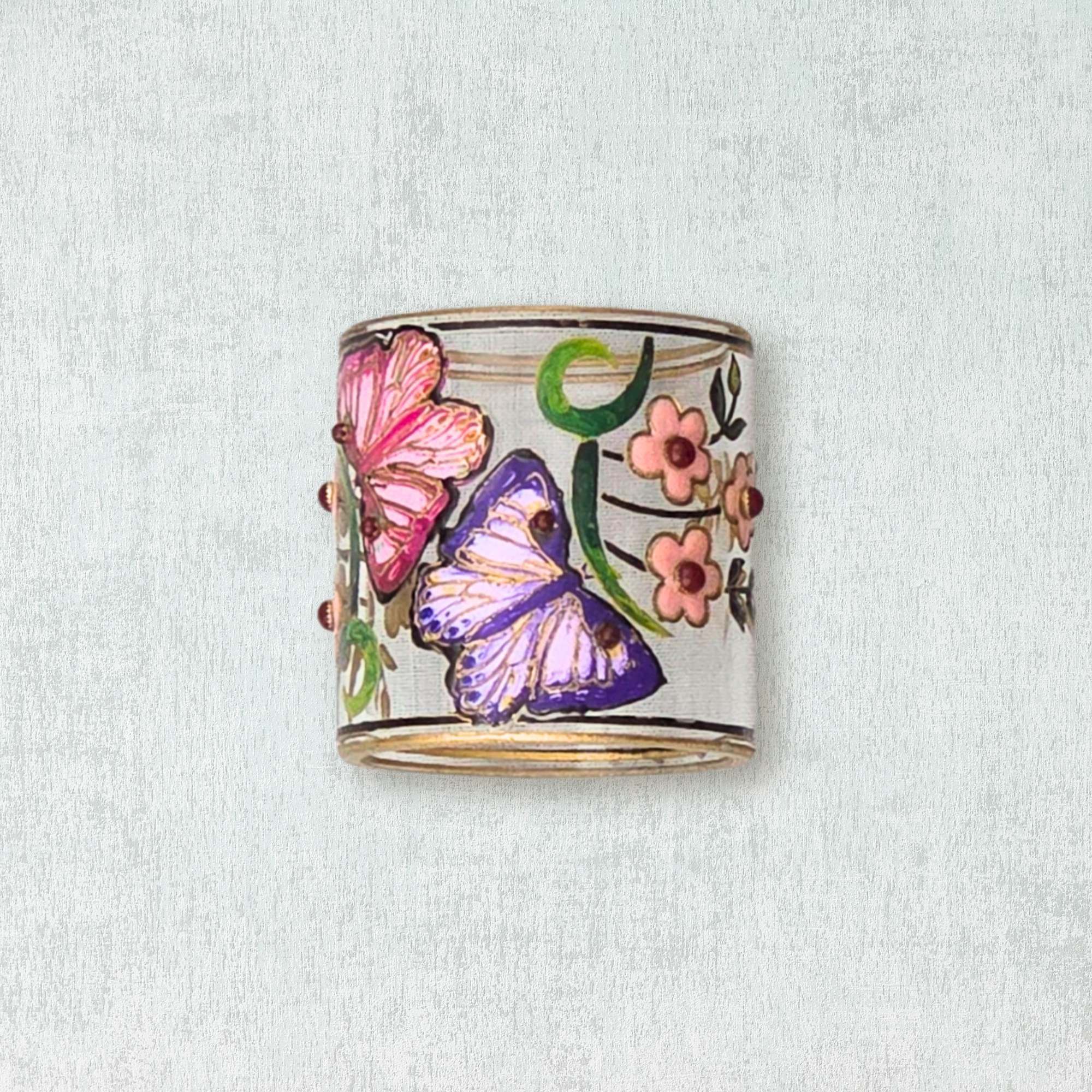 Butterfly Crystal Napkin Ring