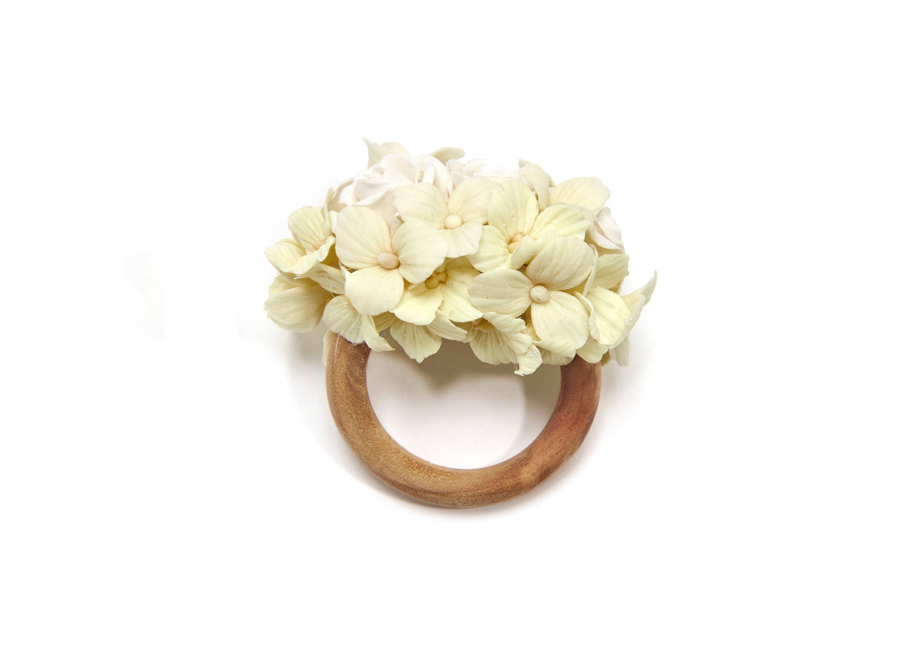 Flower Fusion Napkin Ring - SET of 4