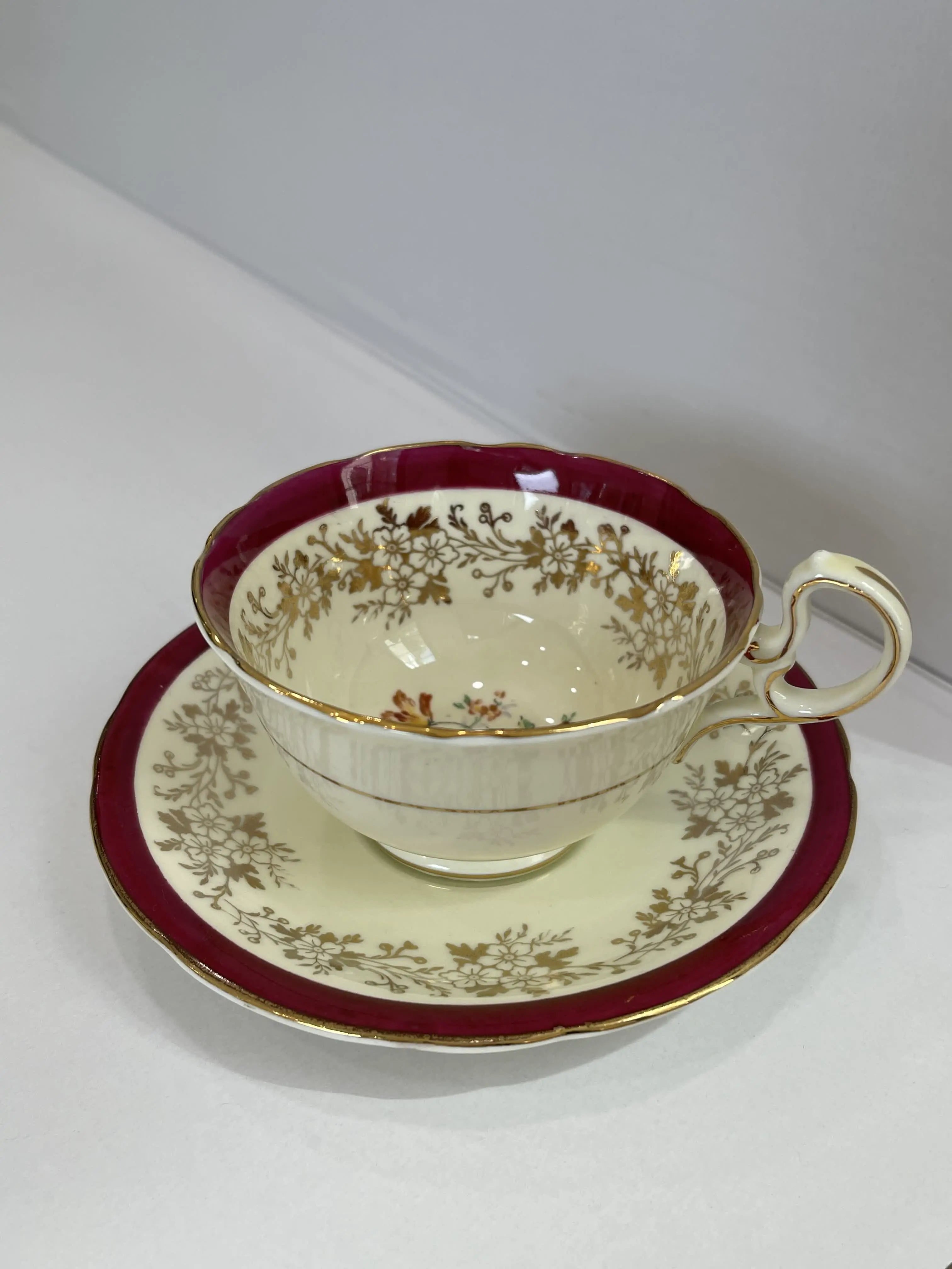 Gilt Bronze and Enamel Inkwell
