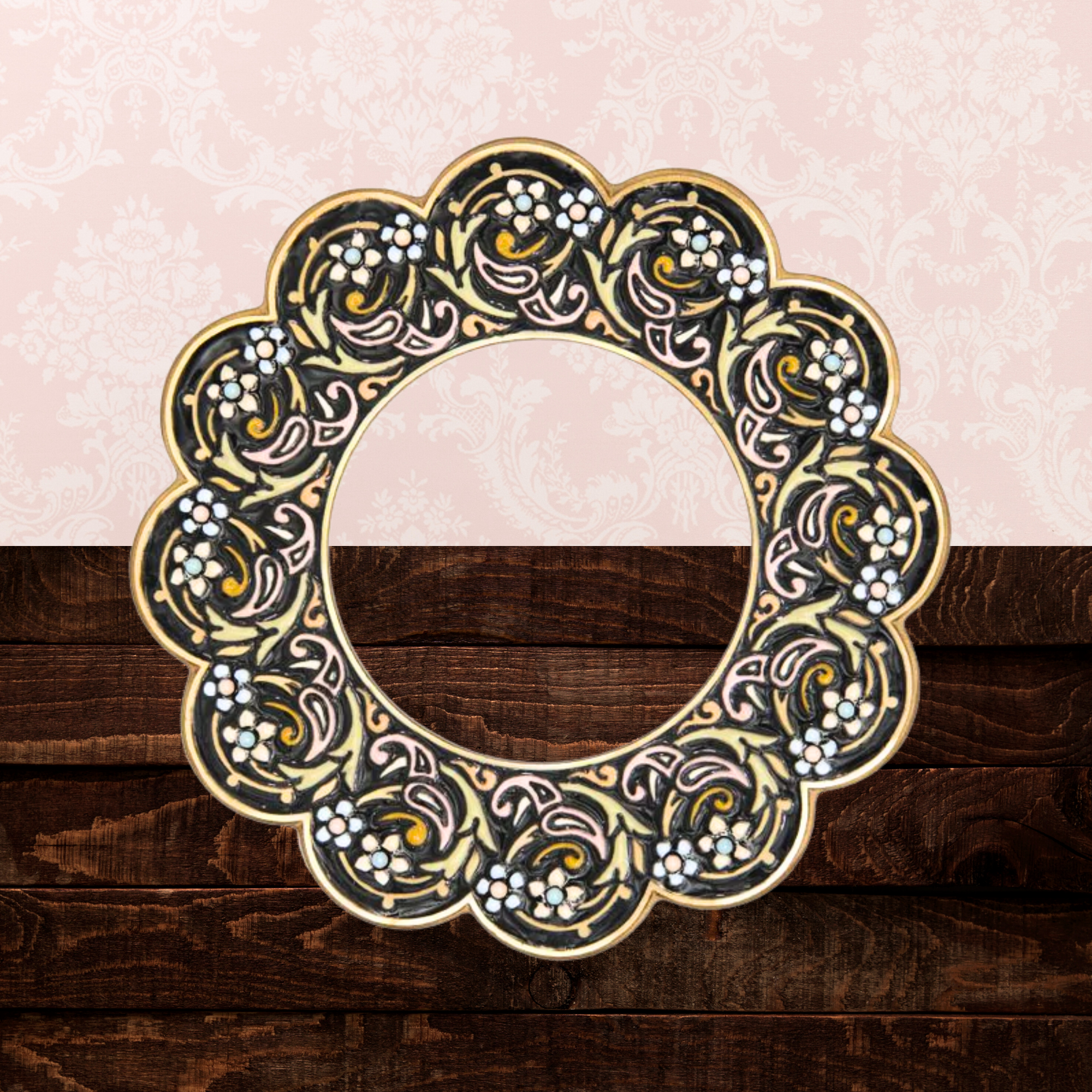 Fleur-de-crystal Coaster