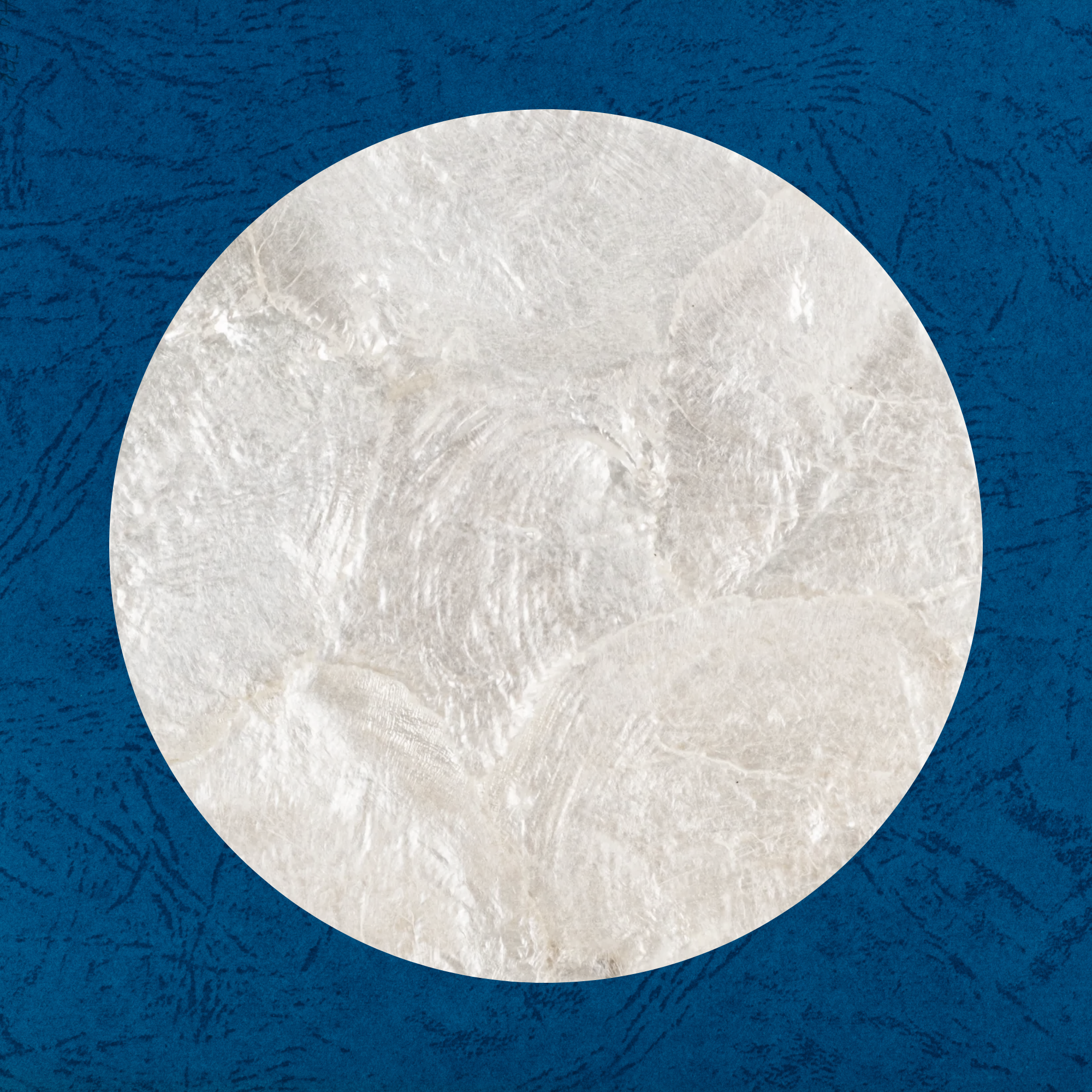 Pearl Capiz Plate Coaster