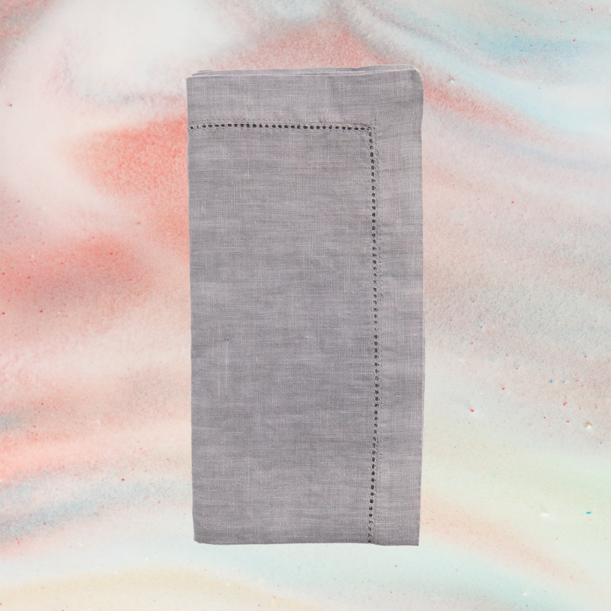 Pagoda Stitch Linen Napkin