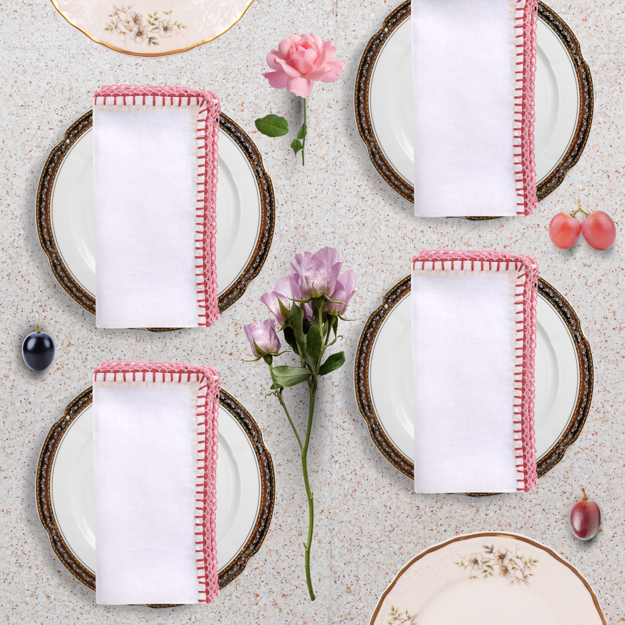 Linen Chicane Napkin