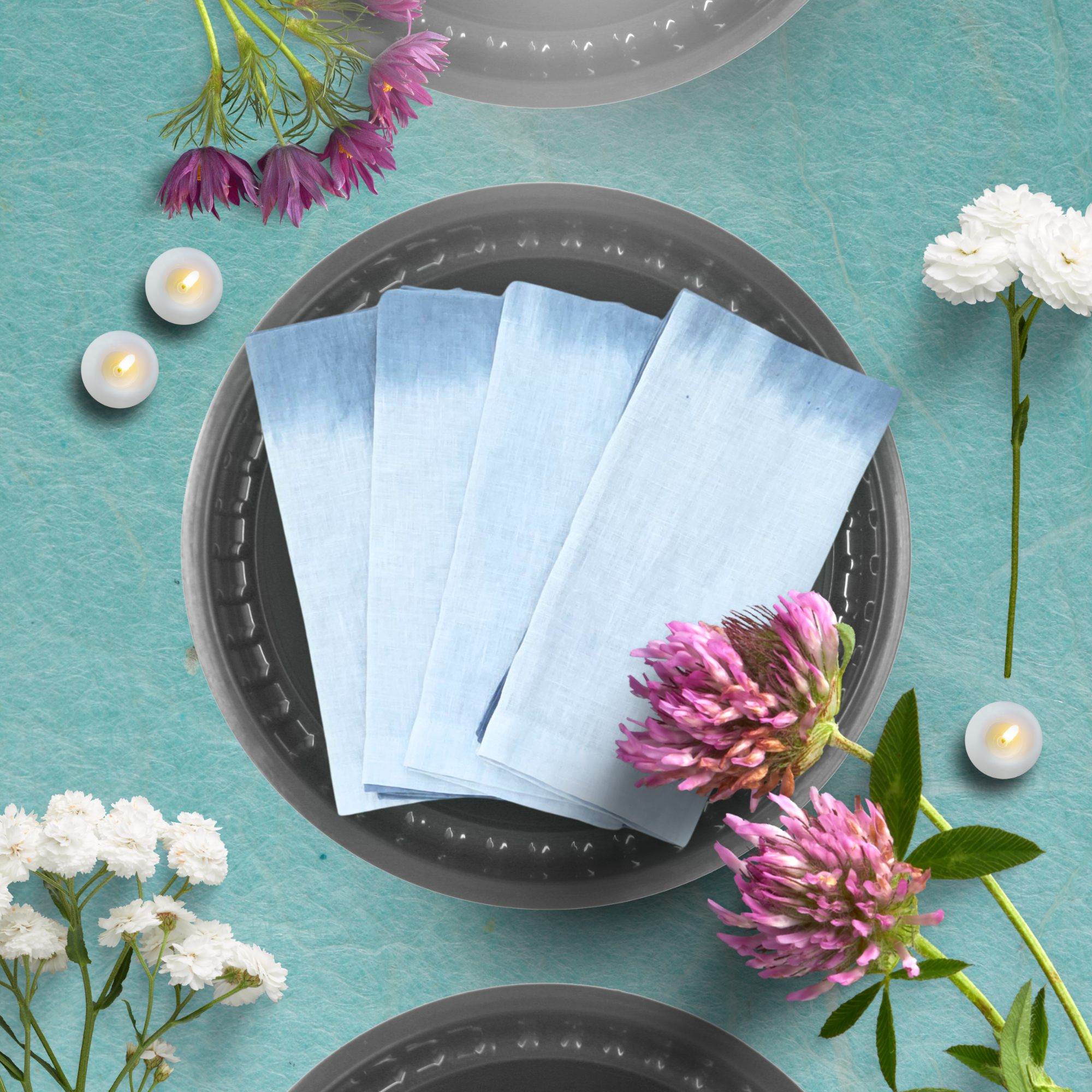 Two-Tone Dippy Napkin