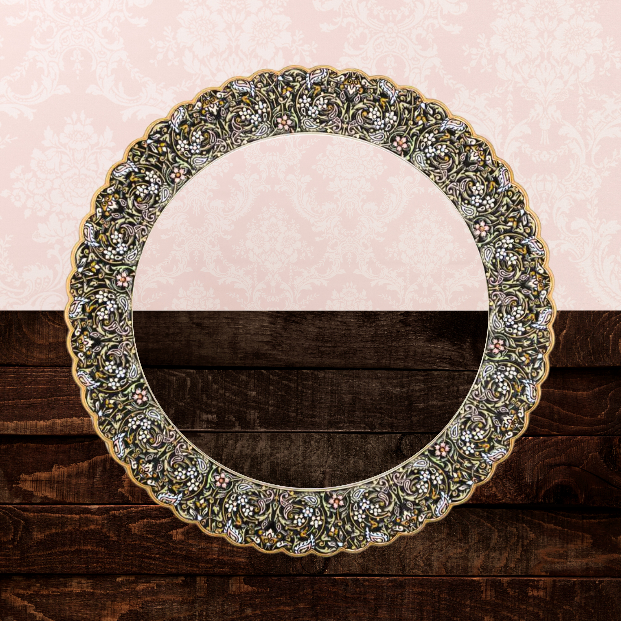 Fleur-de-crystal Plate Charger