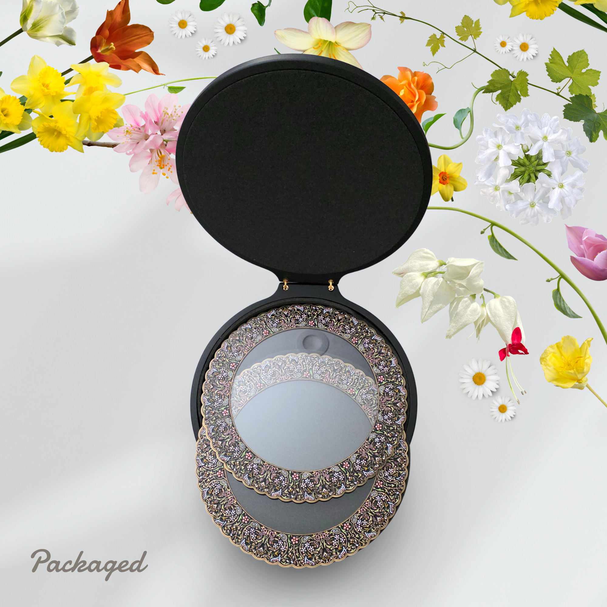 Fleur-de-crystal Plate Charger