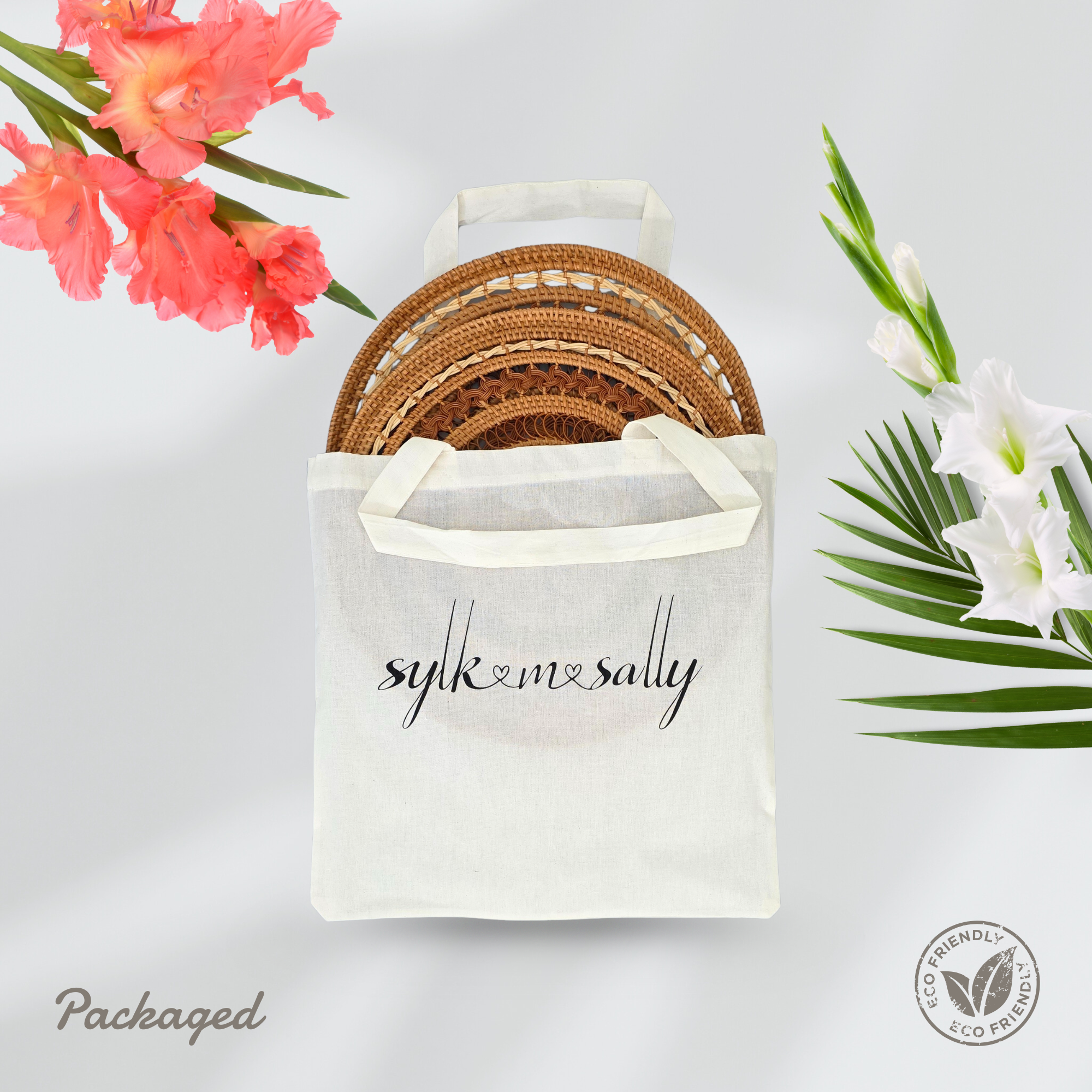 Rattan Twist Plate Charger