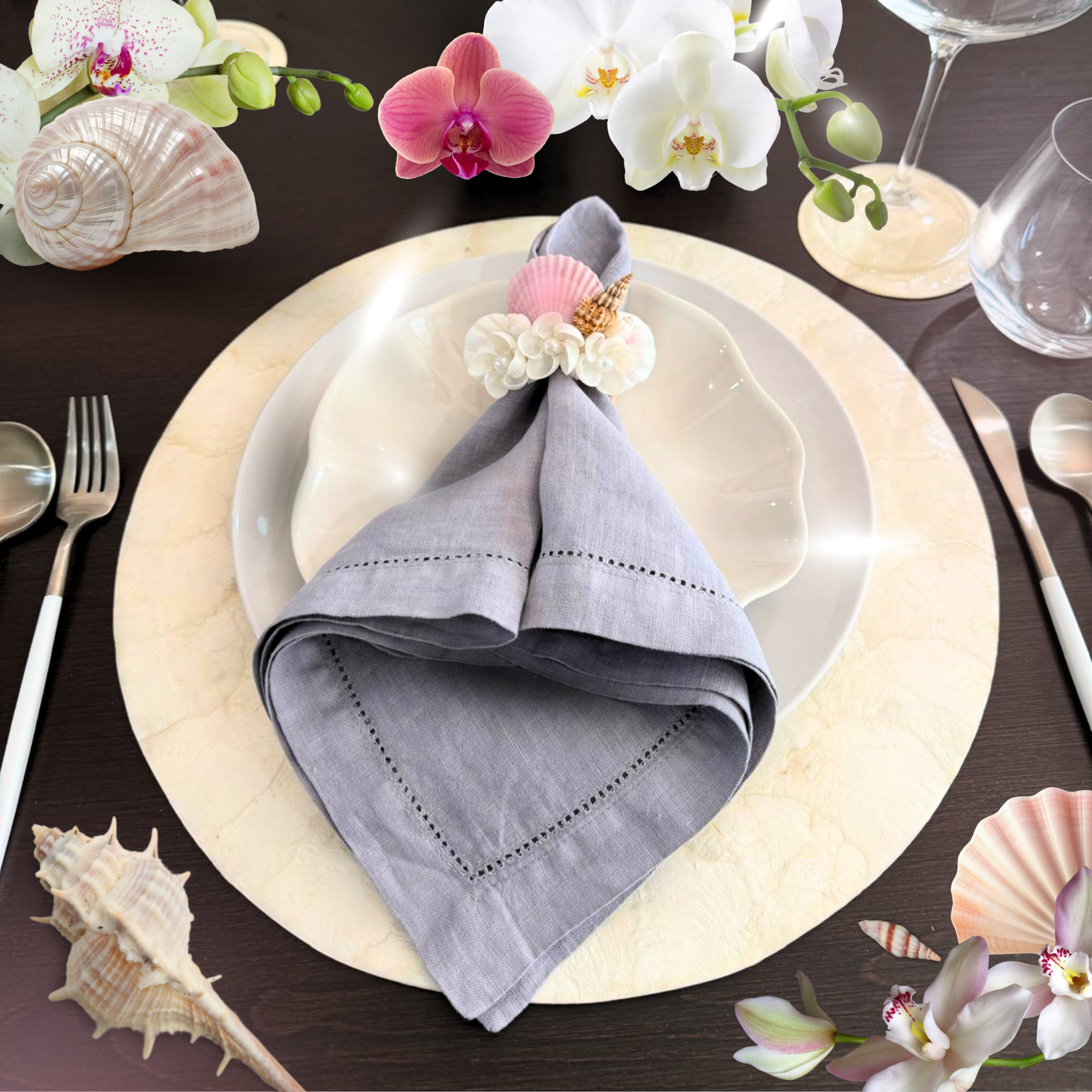 Pearl Capiz Plate Charger