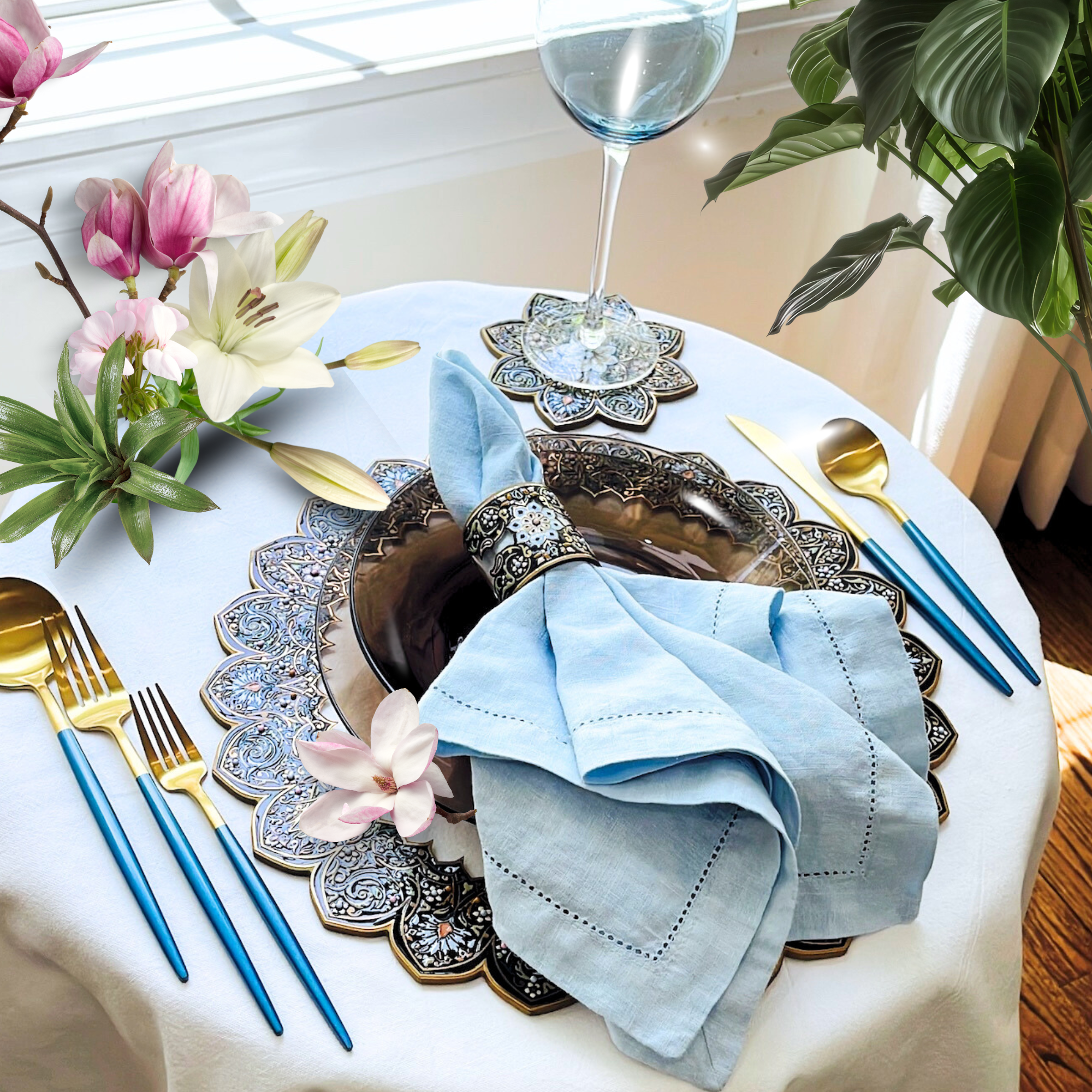 Anatolian Bloom Napkin Ring